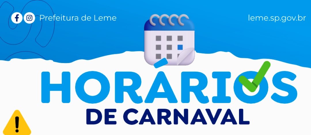 PONTO FACULTATIVO REPARTIÇÕES PÚBLICAS MUNICIPAIS DIAS 16 E 17 DE FEVEREIRO