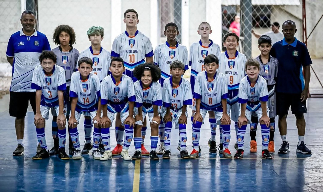 GOLEADA DE 5 A 0 COLOCA SUB 12 DE LEME EM DESTAQUE NA RODADA