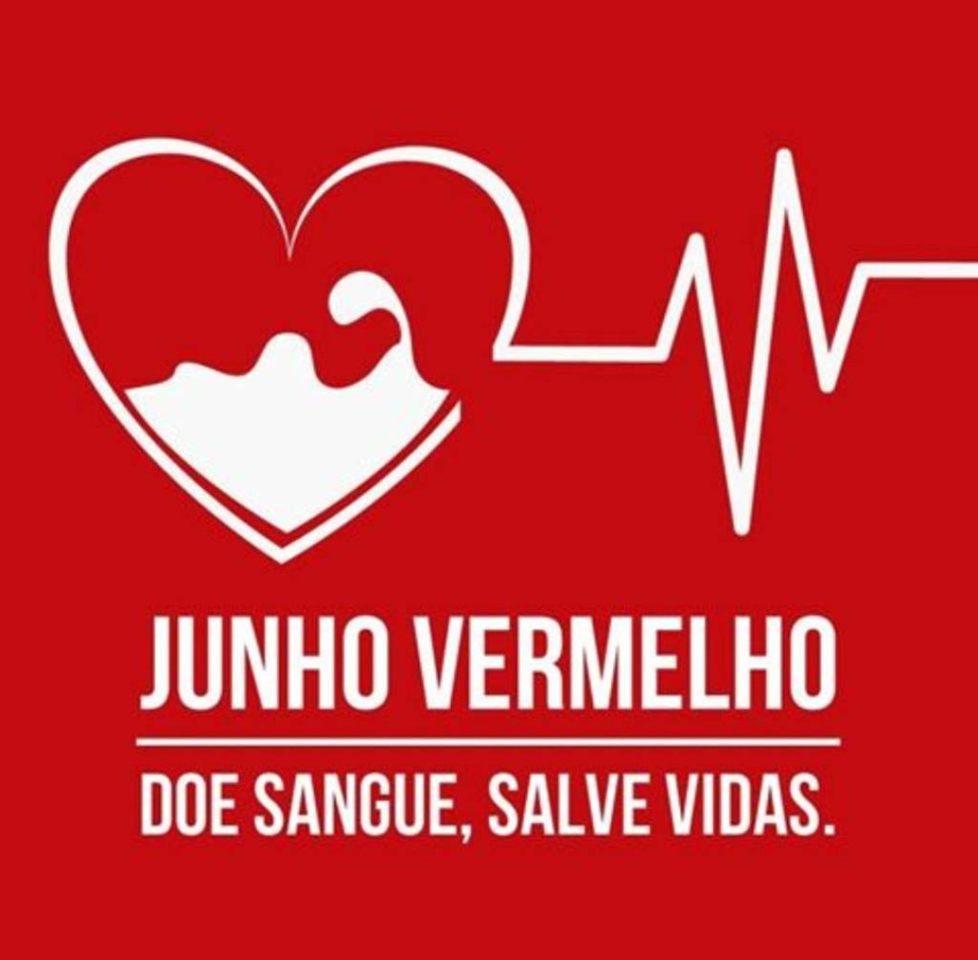 Junho Vermelho – Mês de conscientização para doação de Sangue