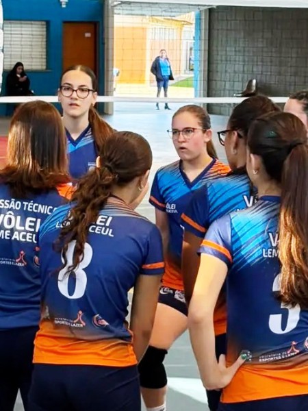 VÔLEI FEMININO LEME/ACEUL ENCERRA PARTICIPAÇÃO NAS OITAVAS DE FINAL DOS JOGOS REGIONAIS